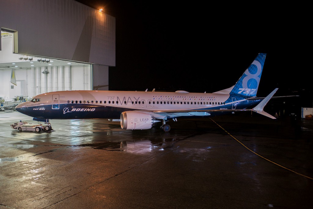 Foto:Boeing Debuts First 737 MAX 8 