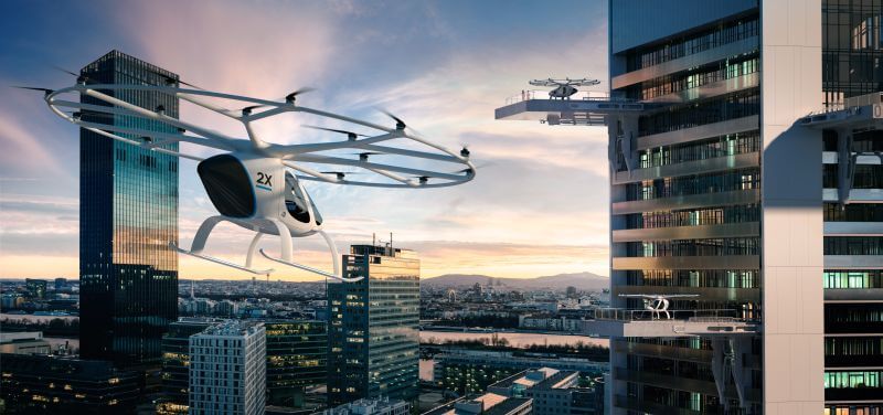 Flying Air Taxis - Sustainable Aviation